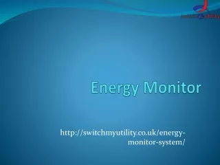 Energy Monitor Tracking system by Switch My Utility
