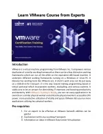 Learn VMware Course from Experts - slide 1