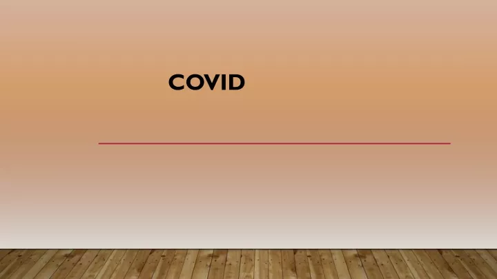 covid