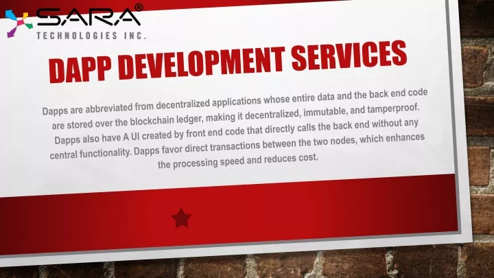 dapp development services