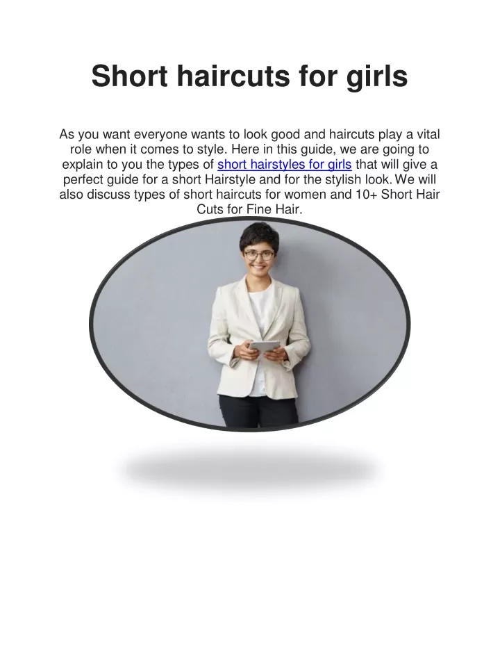 short haircuts for girls as you want everyone