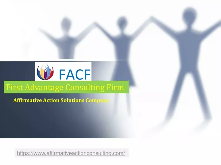 first advantage consulting firm