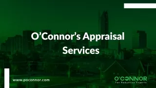 O’connor’s appraisal services