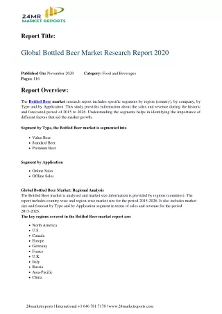 report title