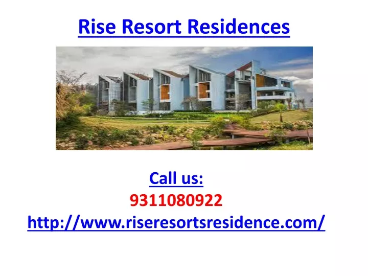 rise resort residences