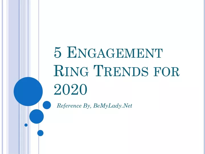 5 engagement ring trends for 2020