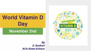 World Vitamin D Day Nov-2