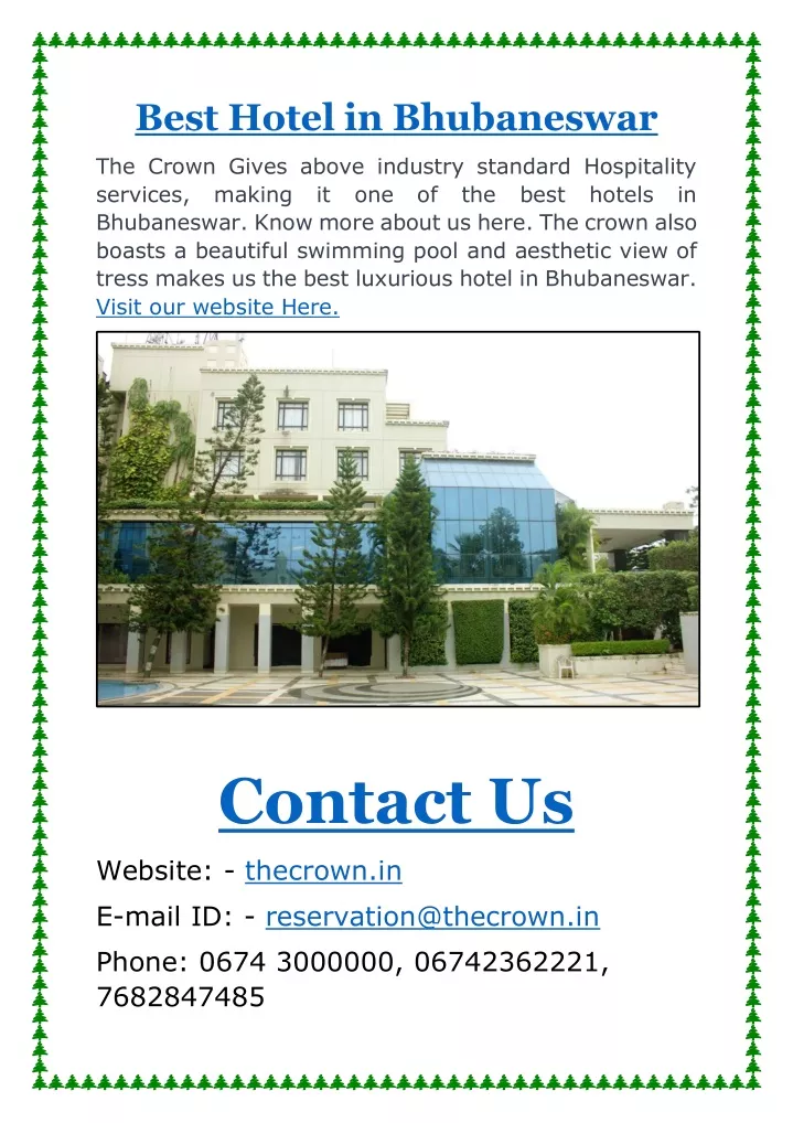 best hotel in bhubaneswar