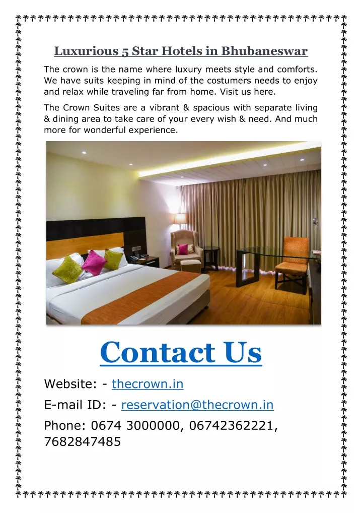 luxurious 5 star hotels in bhubaneswar