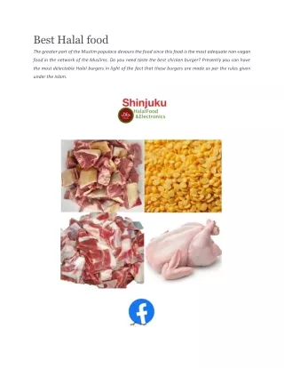 Online shop for halal food items in Japan | Shinjukuhalalfood.com