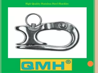 high quality stainless steel shackles