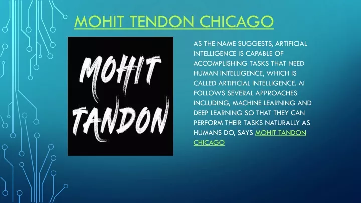 mohit tendon chicago