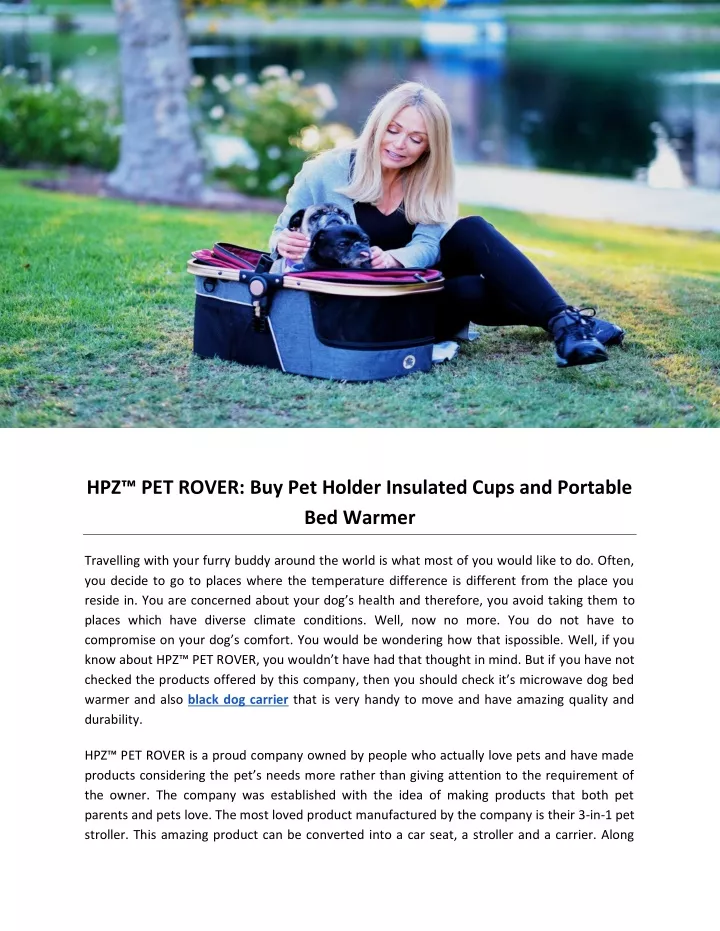 hpz pet rover buy pet holder insulated cups