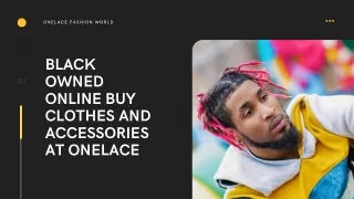 Black Owned | Online Buy Clothes and Accessories at Onelace