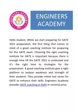 engineers academy