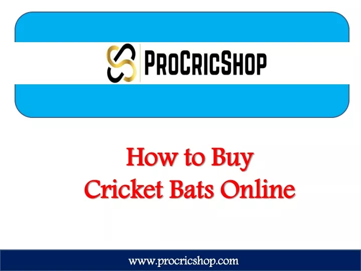 how to buy cricket bats online