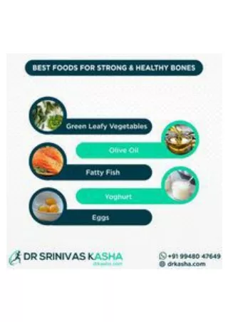 Bone Specialist in Hyderabad | Best foods for strong and health bones