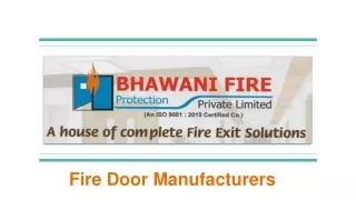 Find The TOP Fire Door Manufacturers