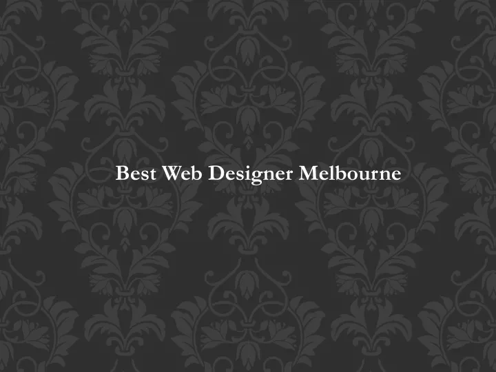 best web designer melbourne