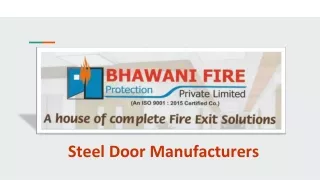 TOP 10 Steel Door Manufacturers Company