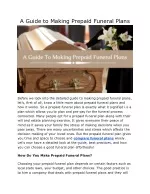 PPT - A Helpful Guide To Pre-Paid Funeral Plans PowerPoint Presentation ...