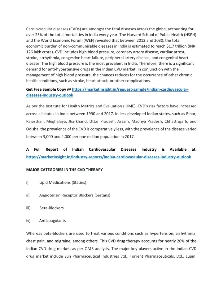 cardiovascular diseases cvds are amongst