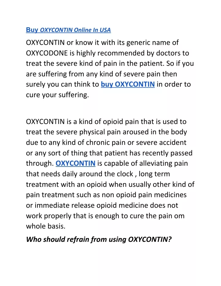 buy oxycontin online in usa