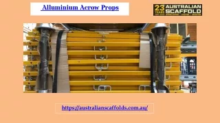 Alluminium Acrow Props