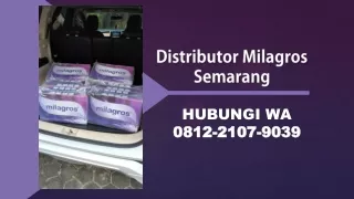 ORDER ke WA 0812-2107-9039, Agen Milagros Semarang