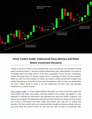 Forex Traders Guide: Understand Forex Glossary and Make Better Investment Decisions