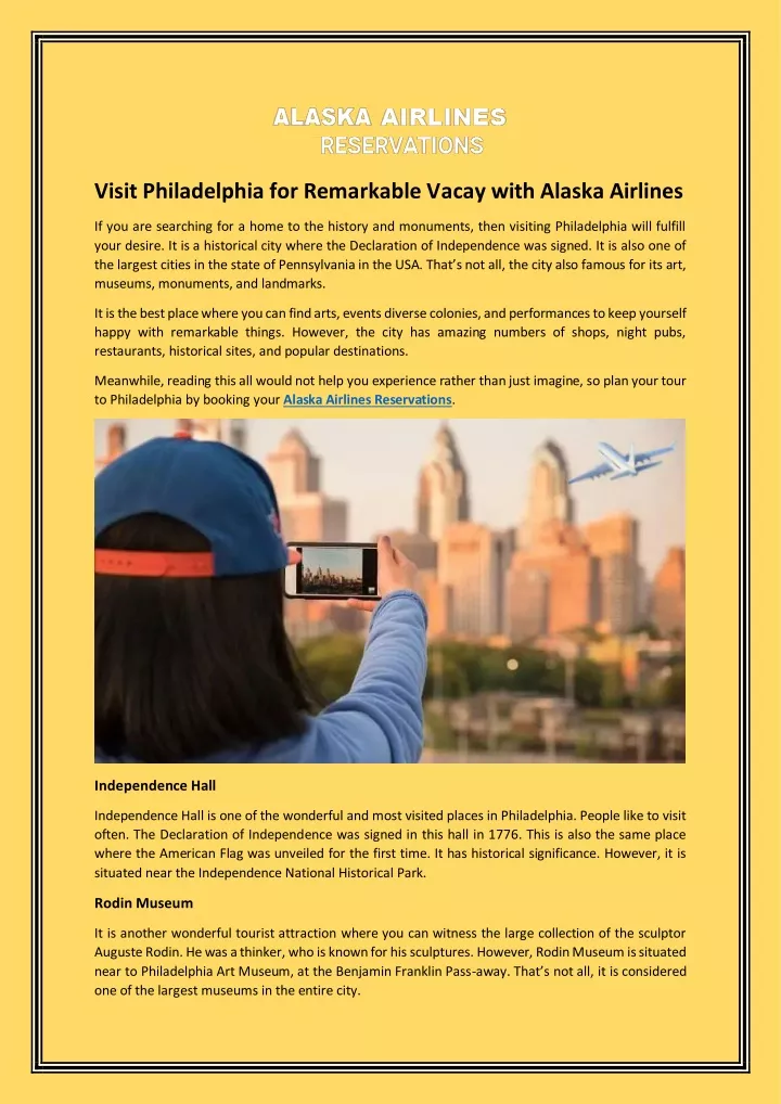 visit philadelphia for remarkable vacay with