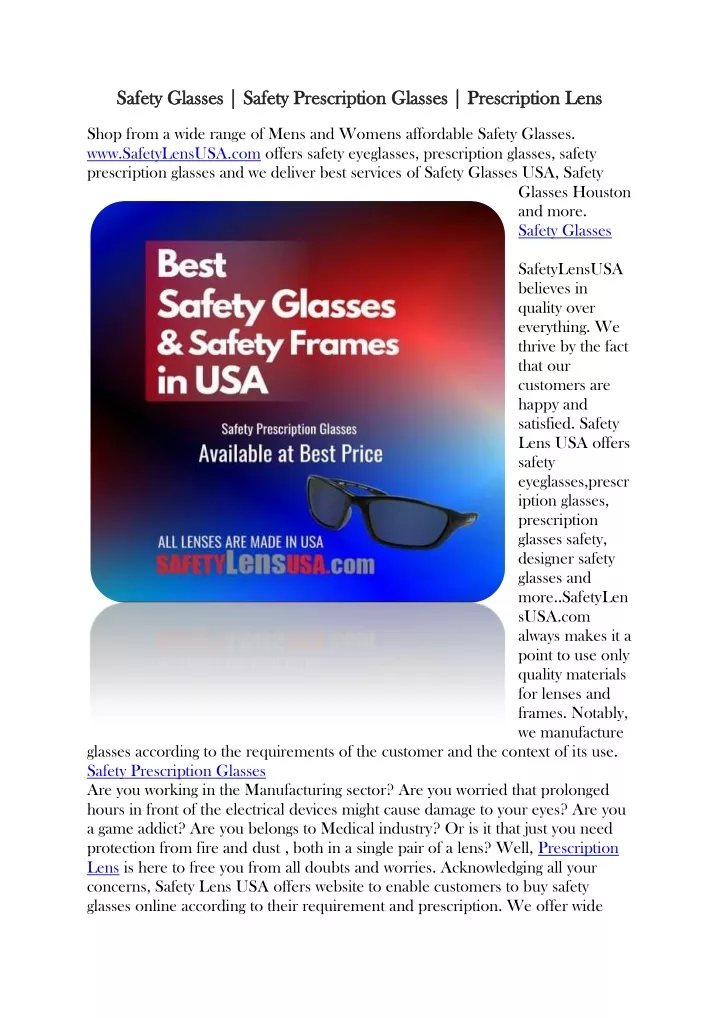 safety g safety glasses