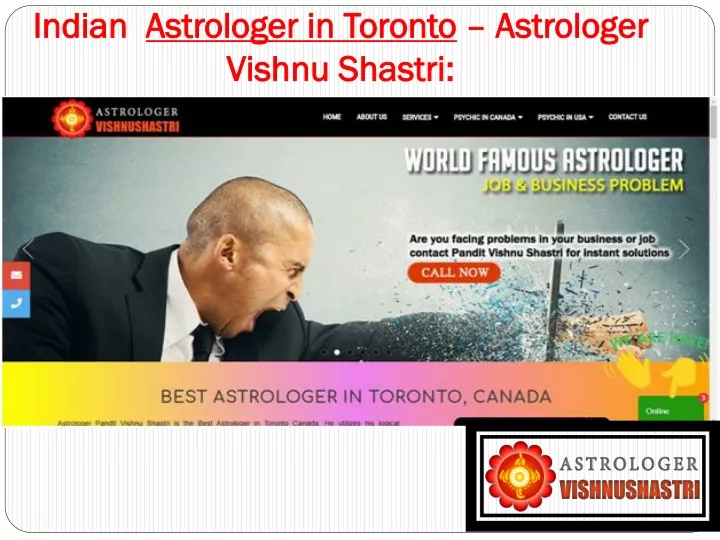 indian astrologer in toronto astrologer vishnu shastri