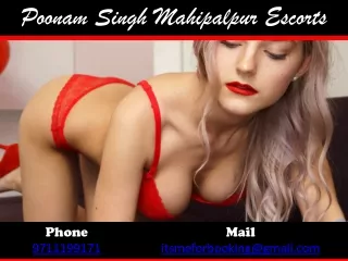 poonam singh mahipalpur escorts