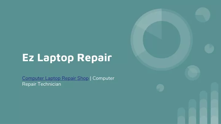 ez laptop repair