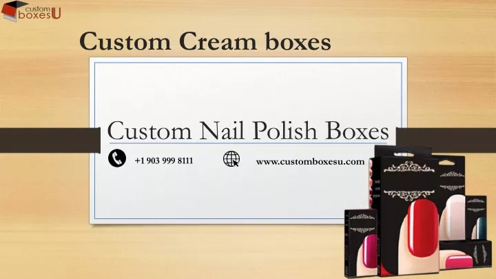 custom nail polish boxes