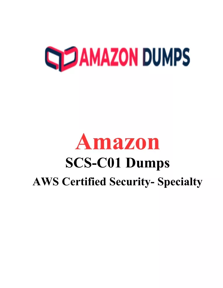 amazon scs c01 dumps aws certified security