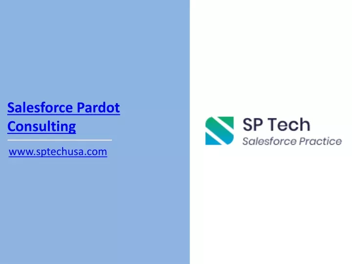 salesforce pardot consulting