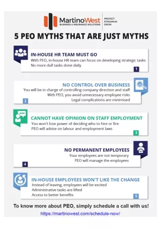 PEO myths which are false - MartinoWest