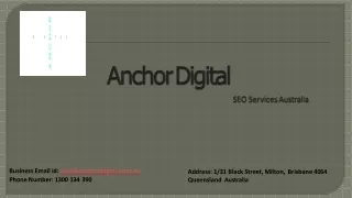 Anchor Digital - SEO Agency Sydney