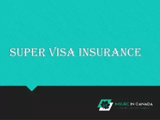 Super Visa Insurance in Surrey