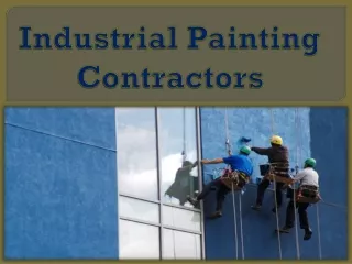 industrial painting contractors