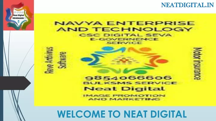 welcome to neat digital