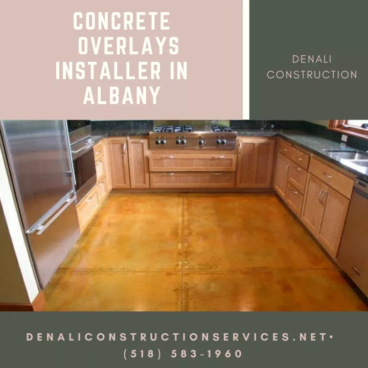 concrete overlays installer in albany