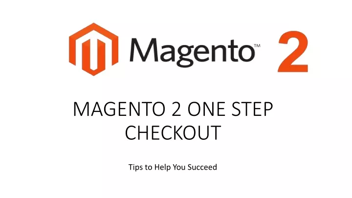 magento 2 one step checkout