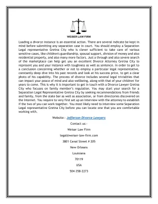 loading a divorce instance is an essential action