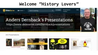 welcome history lovers
