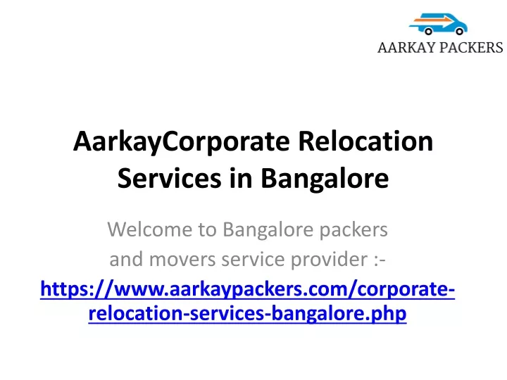 aarkaycorporate relocation services in bangalore