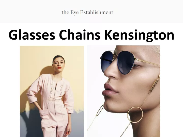 glasses chains kensington