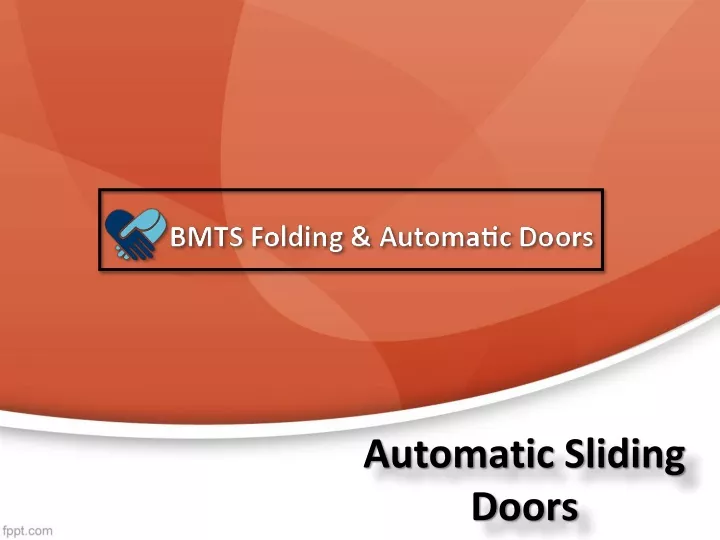 automatic sliding doors